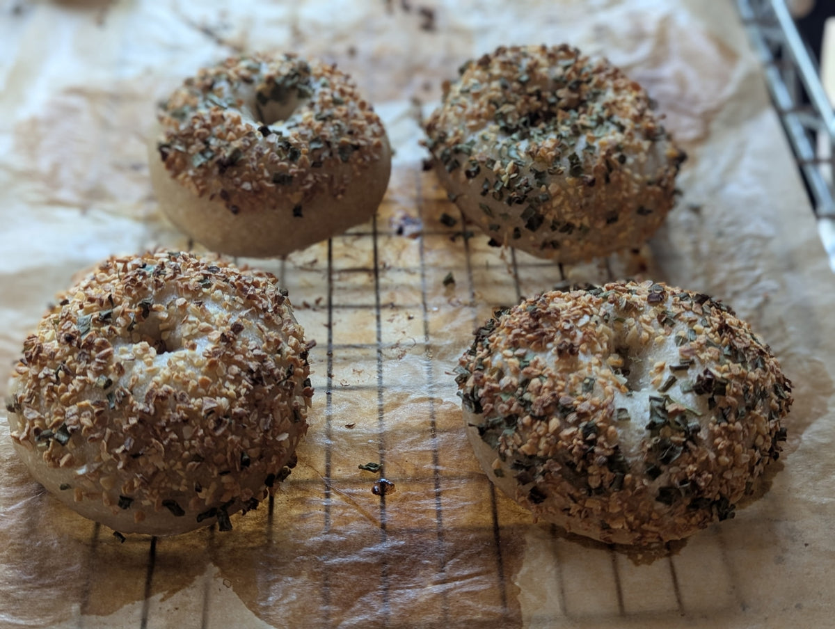 Sourdough Bagels