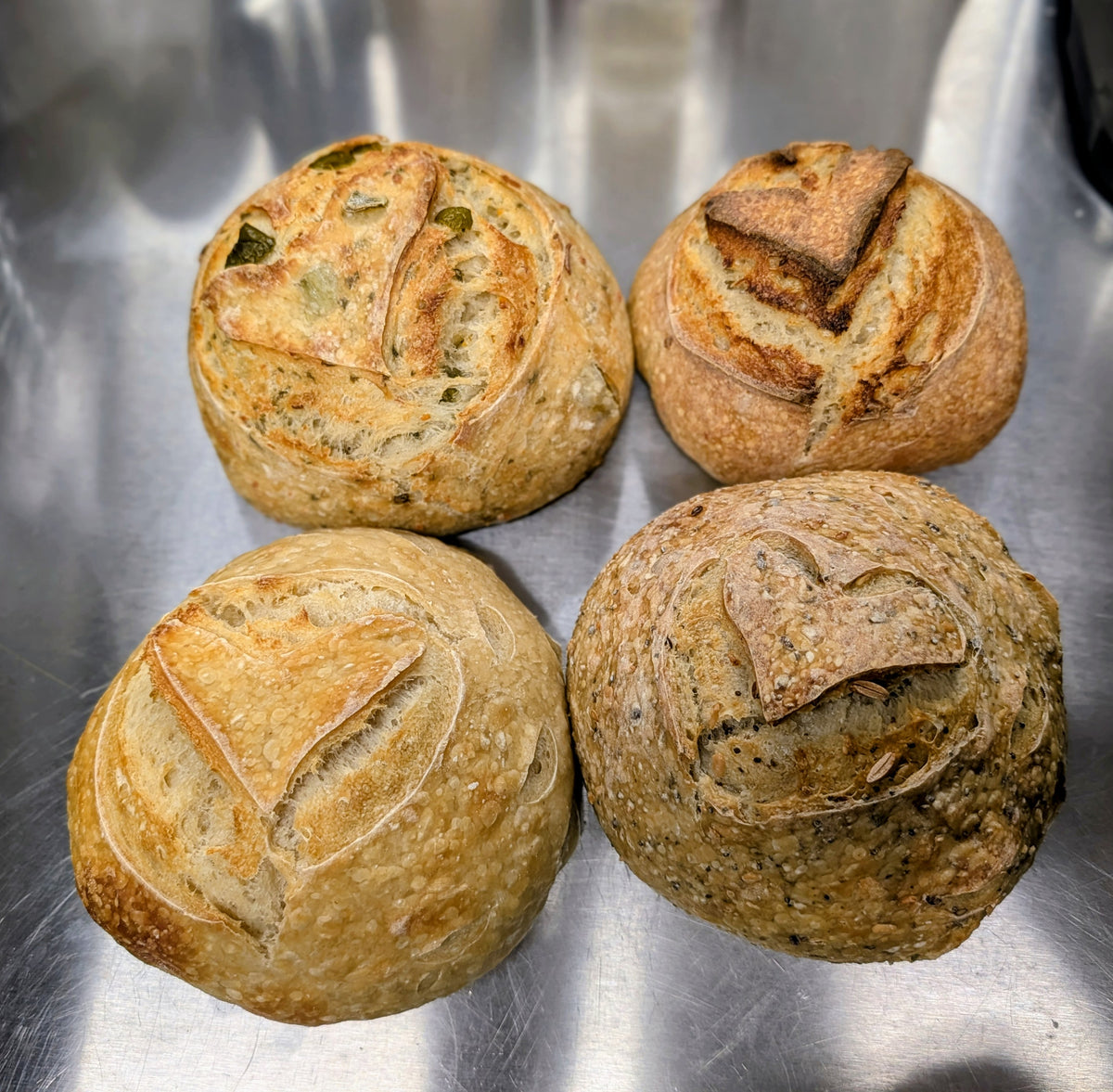 Sourdough Bread Flight